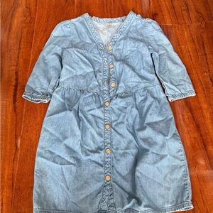 OshKosh B'gosh Blue Denim Kids Dress